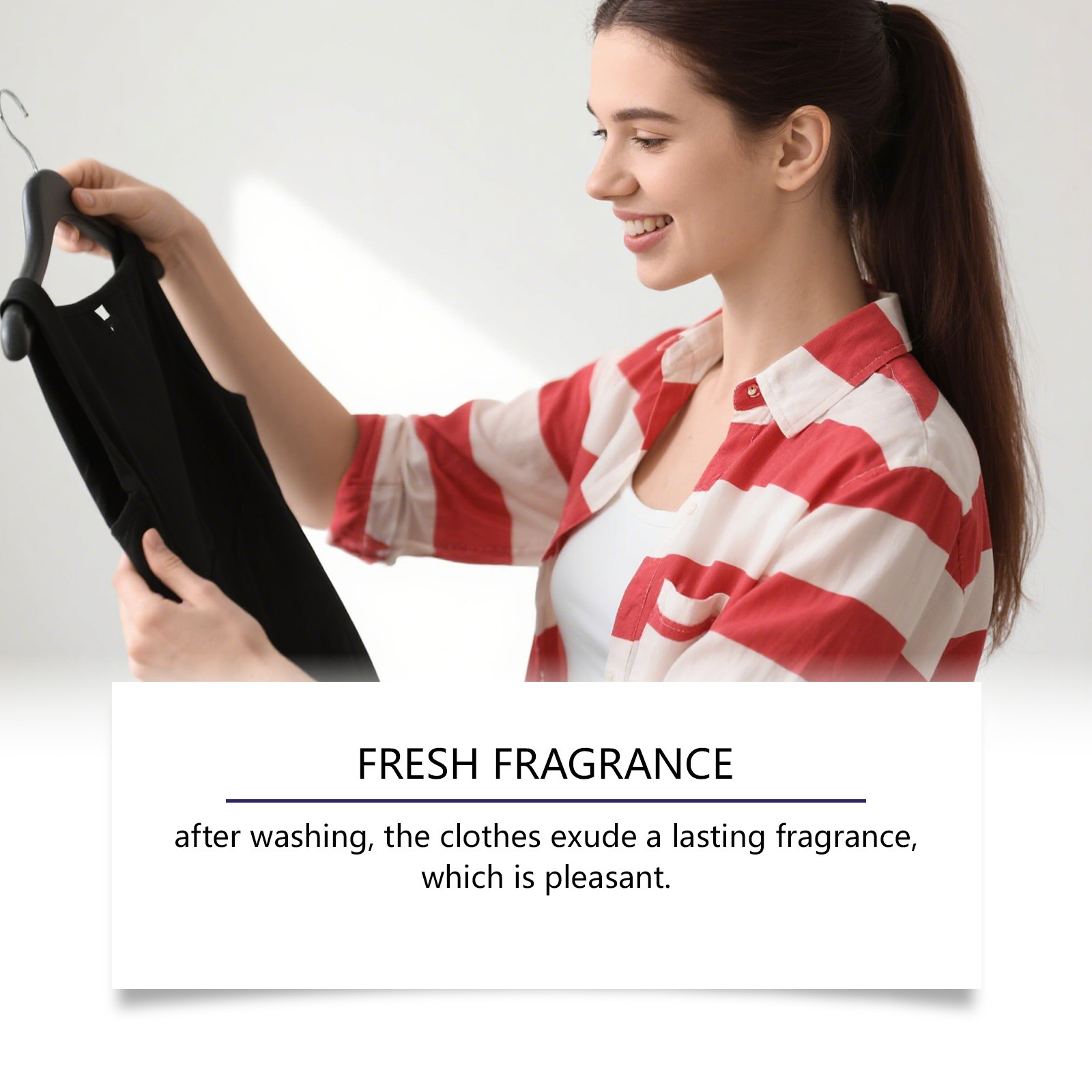 JUEFISH Laundry Detergent Sheets Gently Clean Oil Stains And Dirt, Leaving Clothes Soft And Fragrant, Conveniently Protecting And Keeping Clothes Clean.