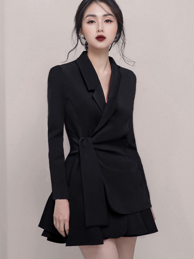  Spring And Autumn European And American Women's Clothing Wholesale Elegant Slim Fit