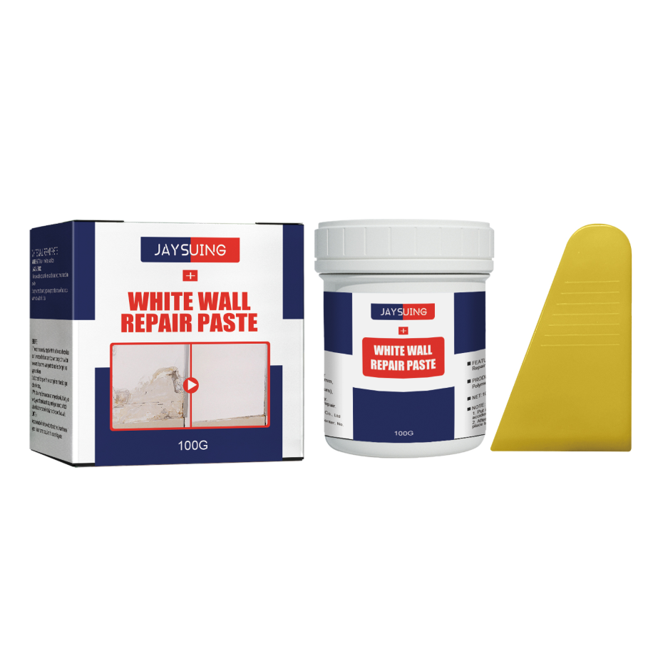 Jaysuing White Wall Repair Paste, Wall Maintenance Renovation Cover Repair Household Wall Repair Paste