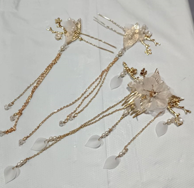 Tassel step shakes hairpin