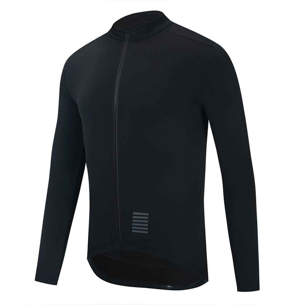 Fleece Cycling Jersey, Long-sleeved Mountain Bike Equipment, Plus Velvet Warm Cycling Jersey