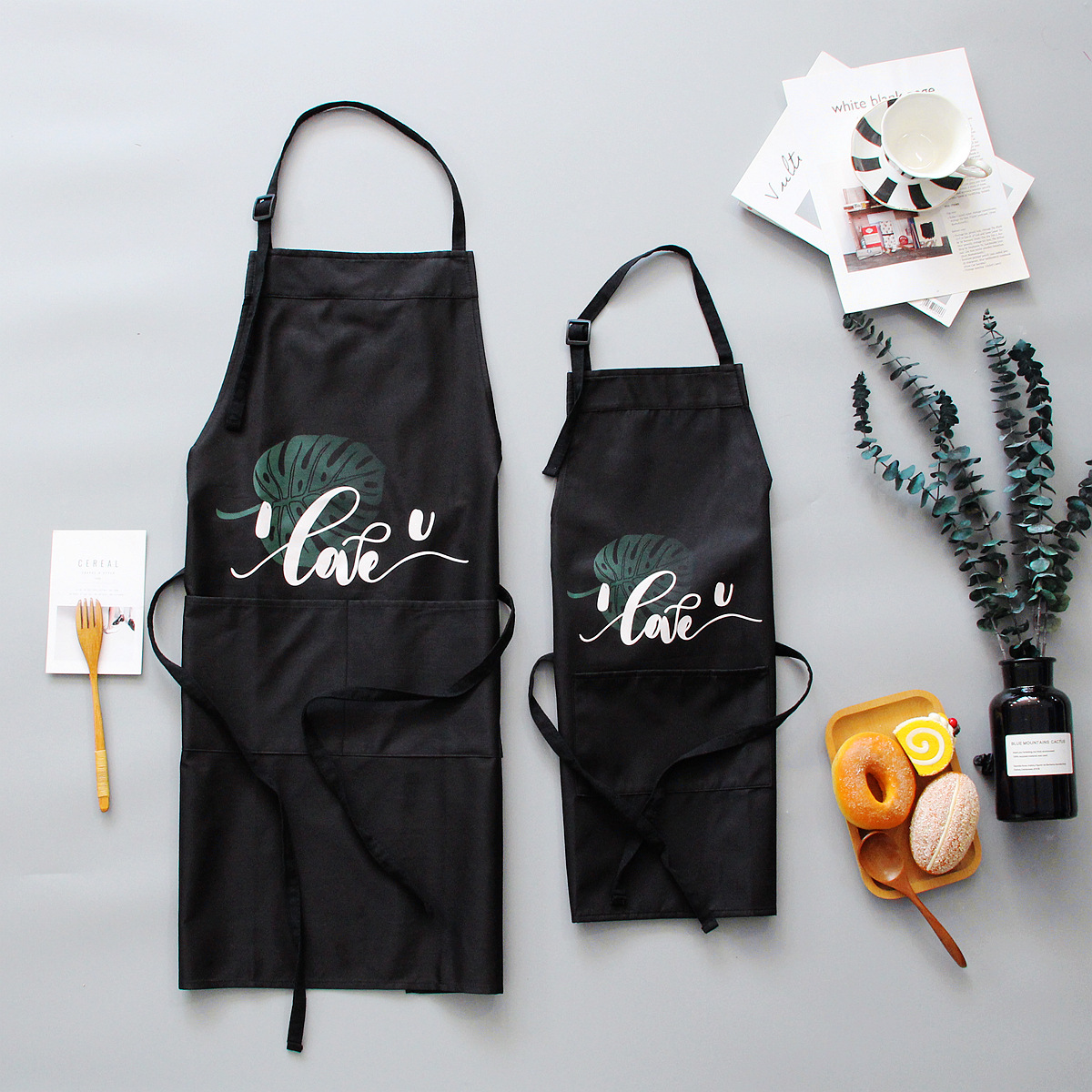 Title 2, Sleeveless waterproof oil-proof apron