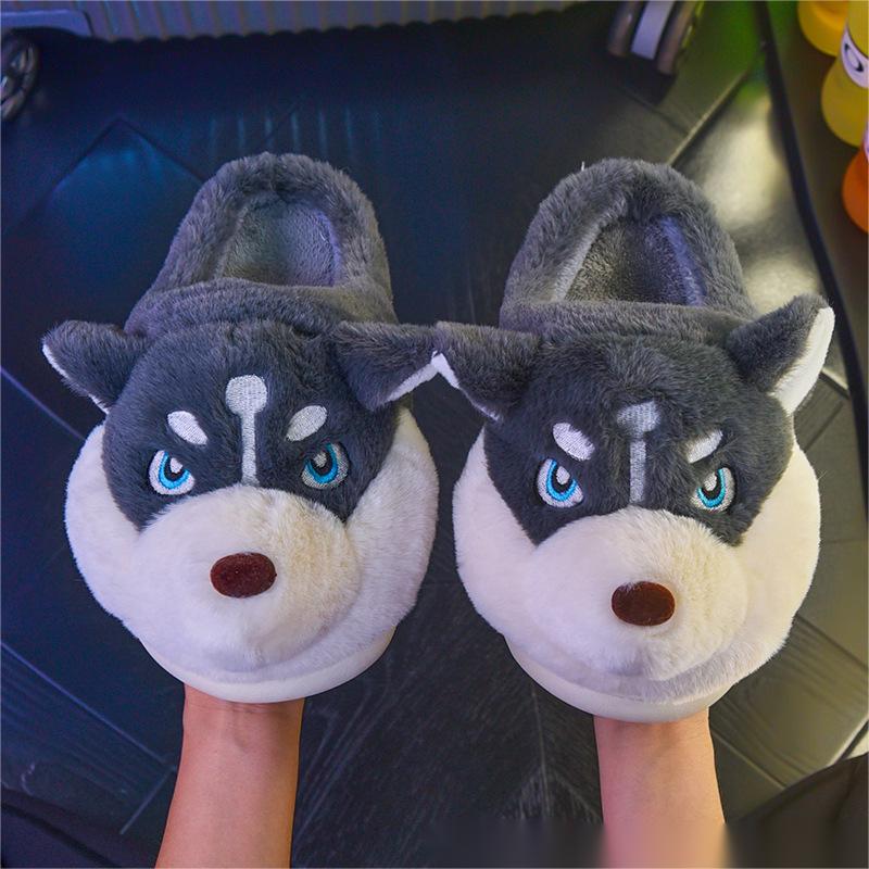 Dog slippers Dark grey