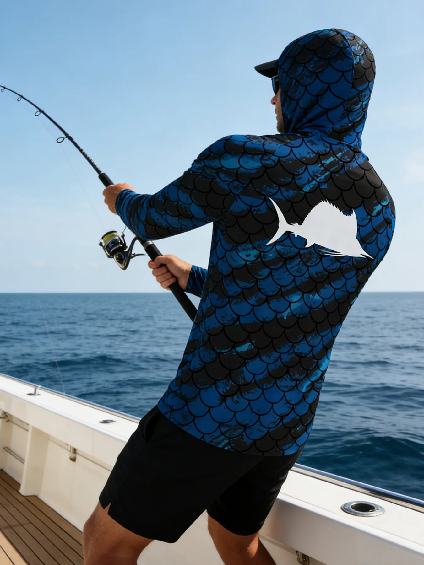 Fishing Hoodie UPF 50 Anti UV Sailing
