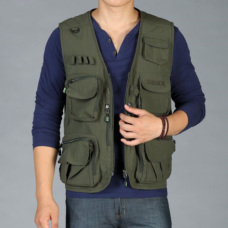 Title 5, Gilet multifunzione da uomo sottile con tasche ...