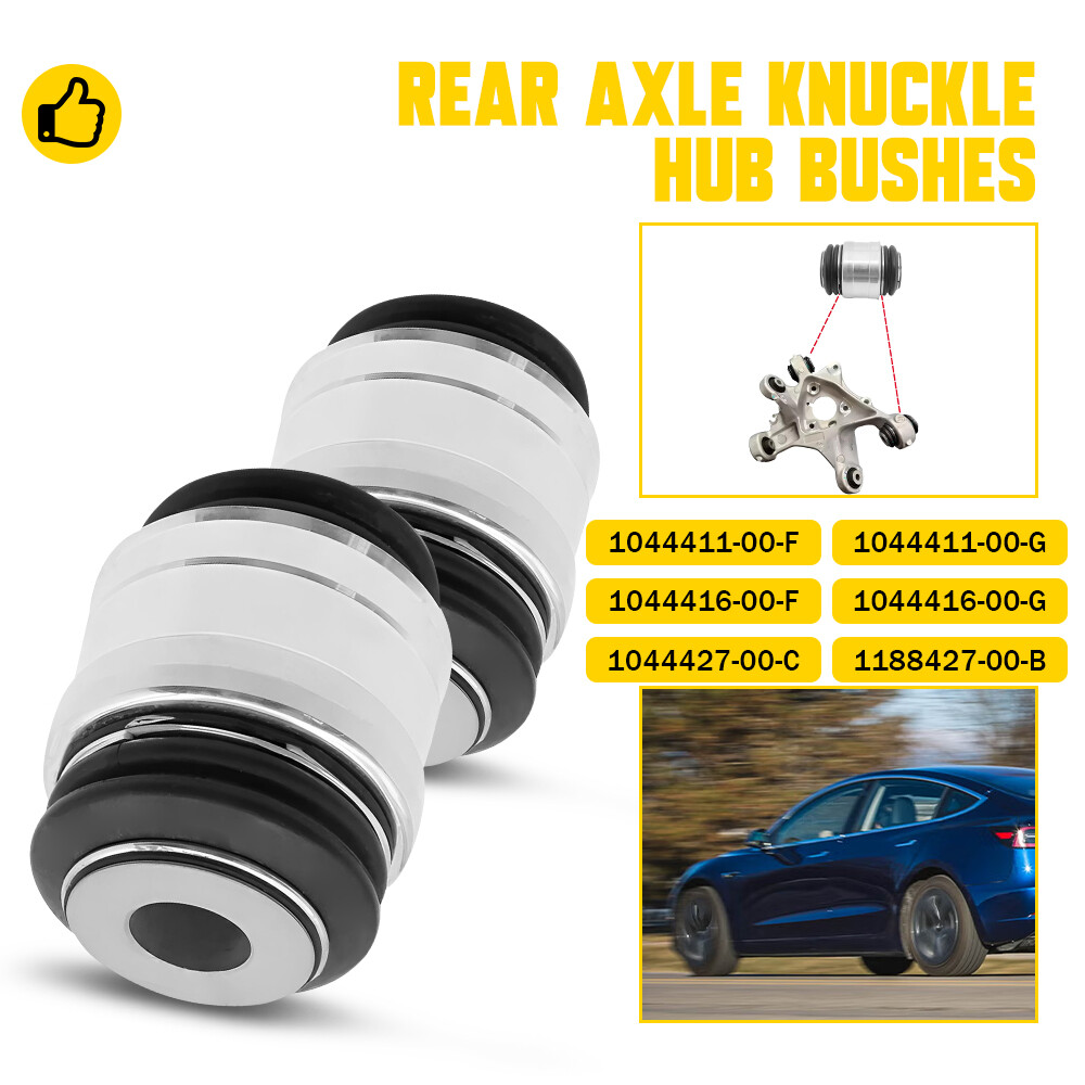 2PCS Rear Axle Rh Lh Knuckle Hub Bush Mounting For Tesla Model 3 Y 5Yjy -On — image 2