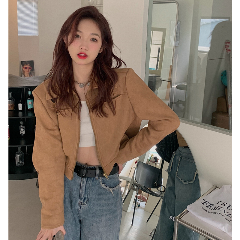 Spice Girls Lapel Long Sleeve Jacket