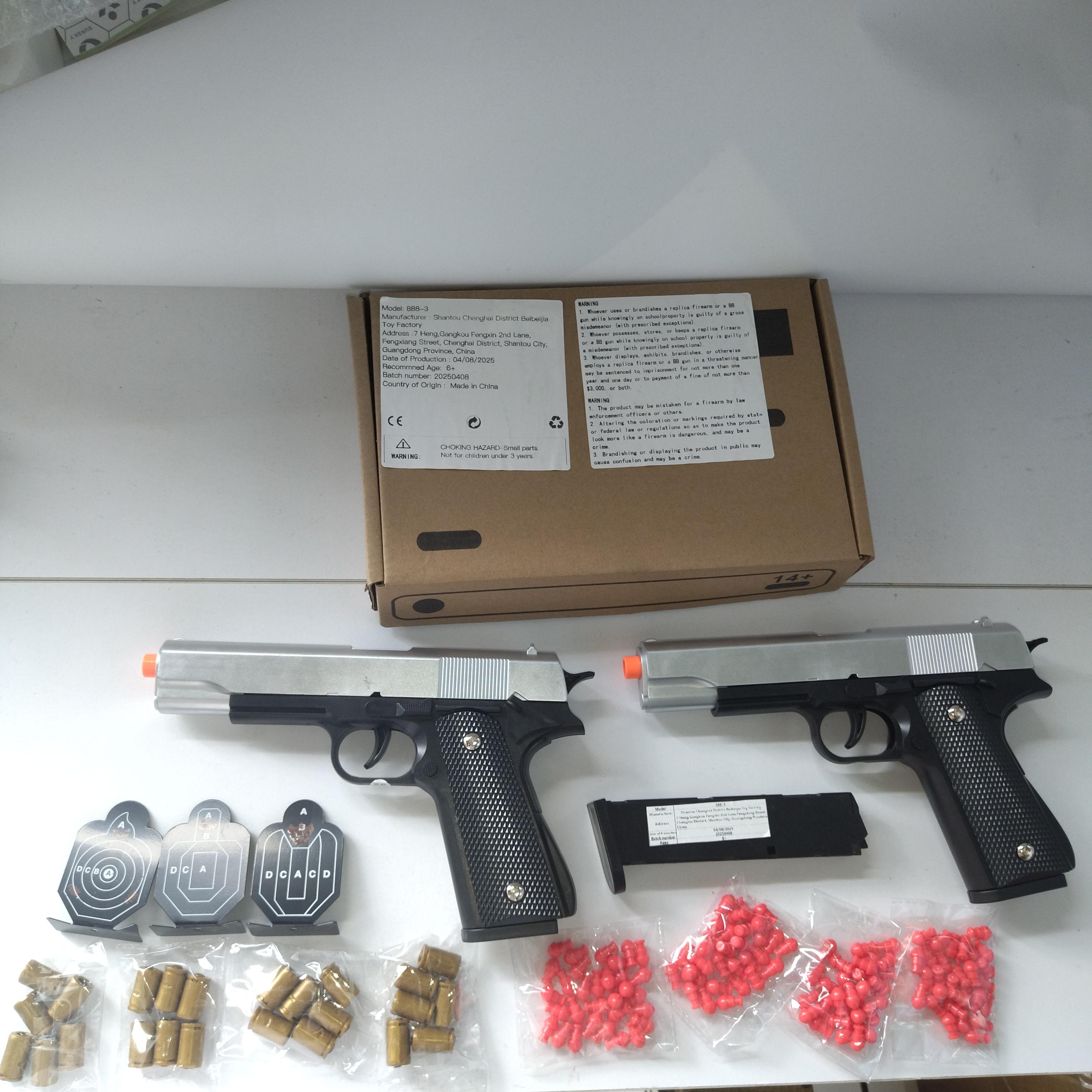 New 1911 Semi-Automatic Soft-Dart Toy Gun  Realistic Shell Ejection & Authentic Appearance Toy For Parent-Child Battles — foto 4