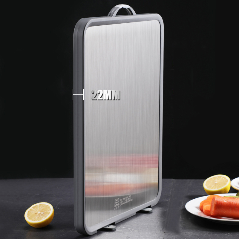 Title 2, Multifunctional Thickened Cutting Board 304 Sta...