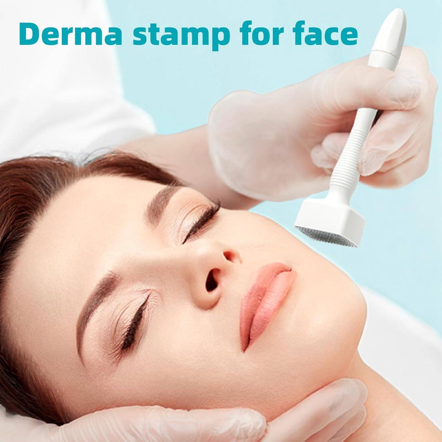 0.25mm microneedle derma stamp skincare tool