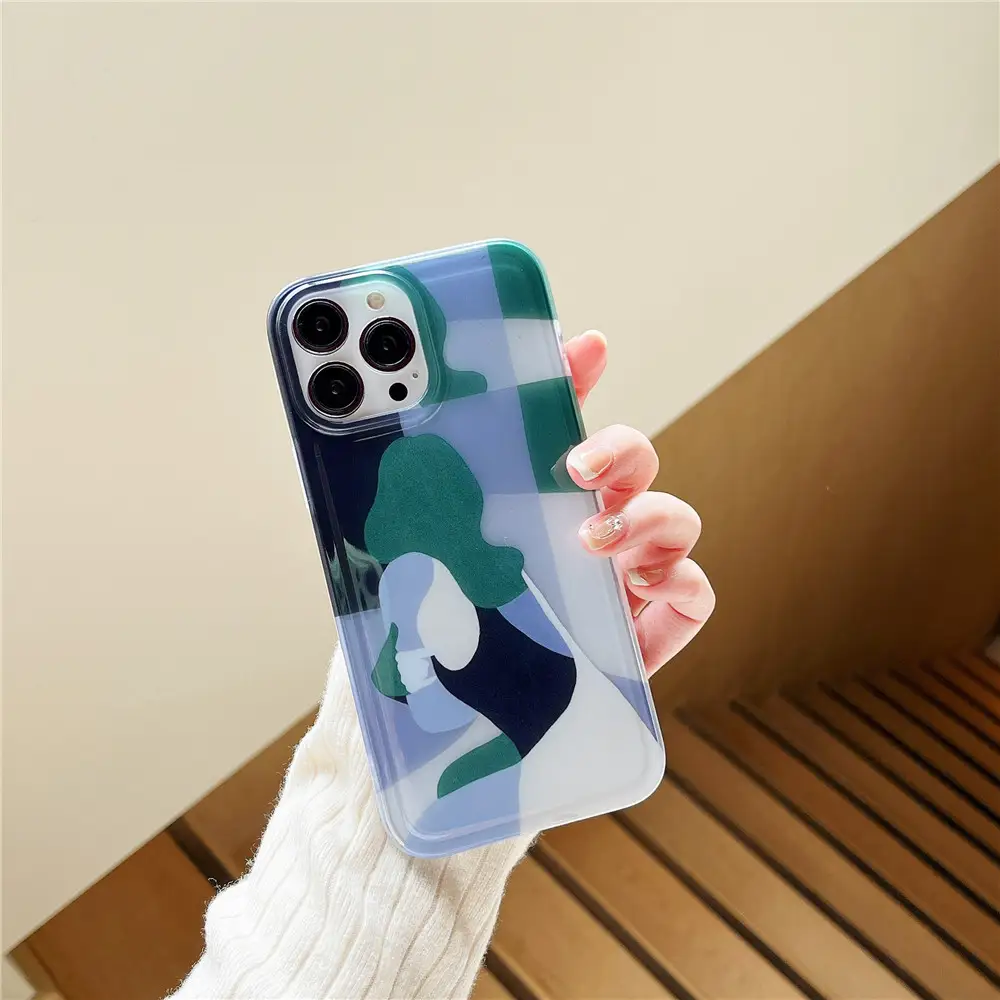 Women's Fashion Minimalist Abstract Art Phone Case