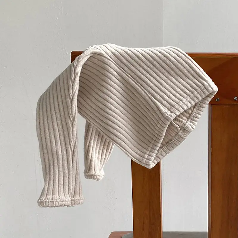 Pure Color Warm And Comfortable Tops Children's Thickened Brushed Base Shirt