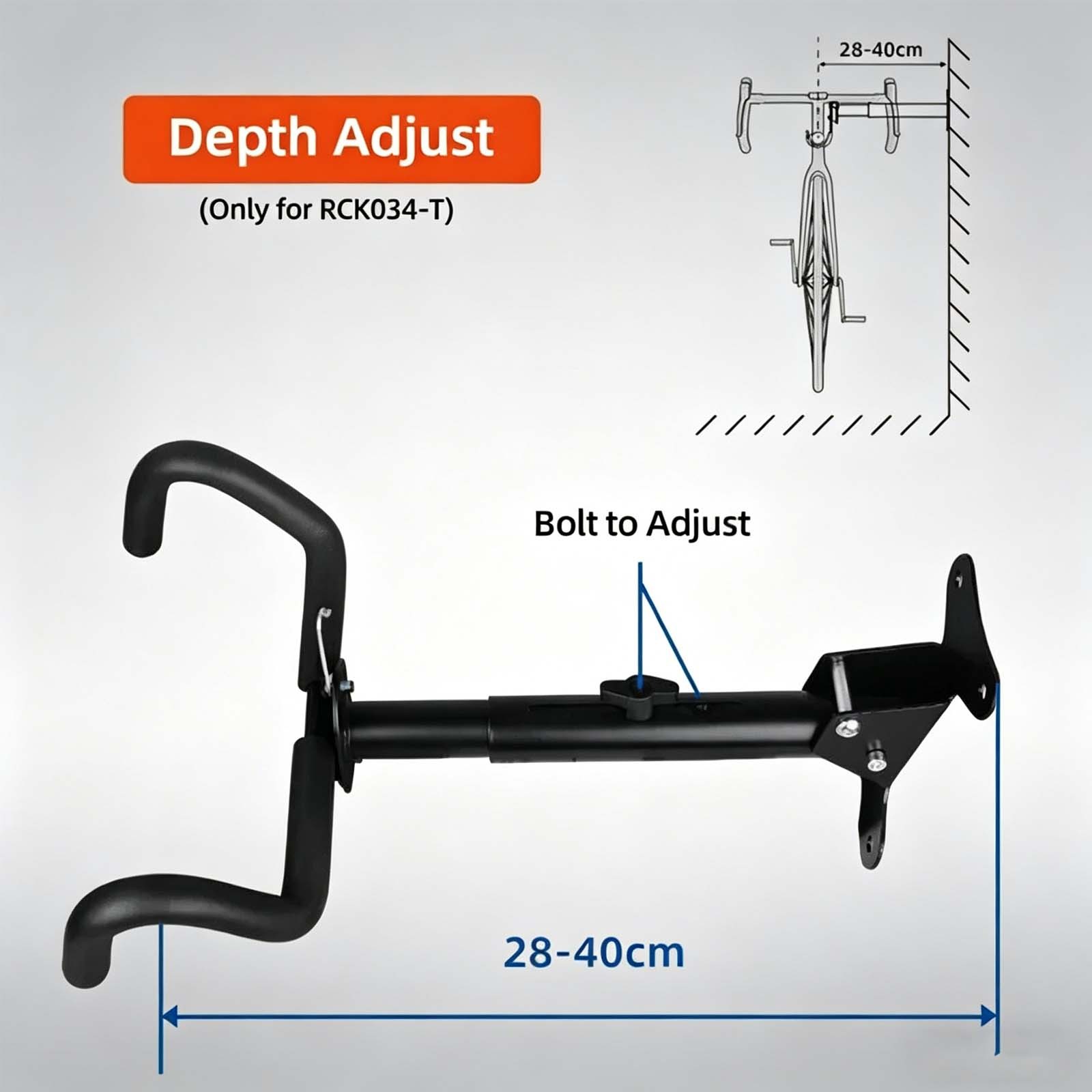 2pcs Bike Storage Hanger Wall Mounted Bicycle Hook Rack Garage Stand Tool — image 9