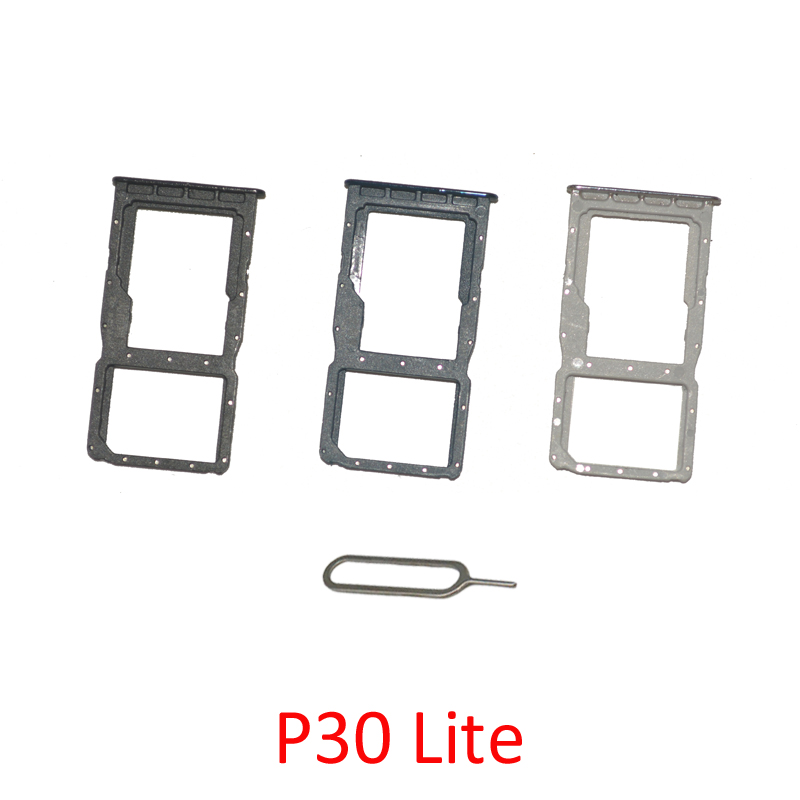 SIM Card Tray For Huawei P30 Lite, Original, New Phone, Micro SD Card Holder, Adapter - Image 2