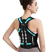 Back Brace and Posture Corrector for Women and Men, Adjustable And Lightweight Posture Corrector ...