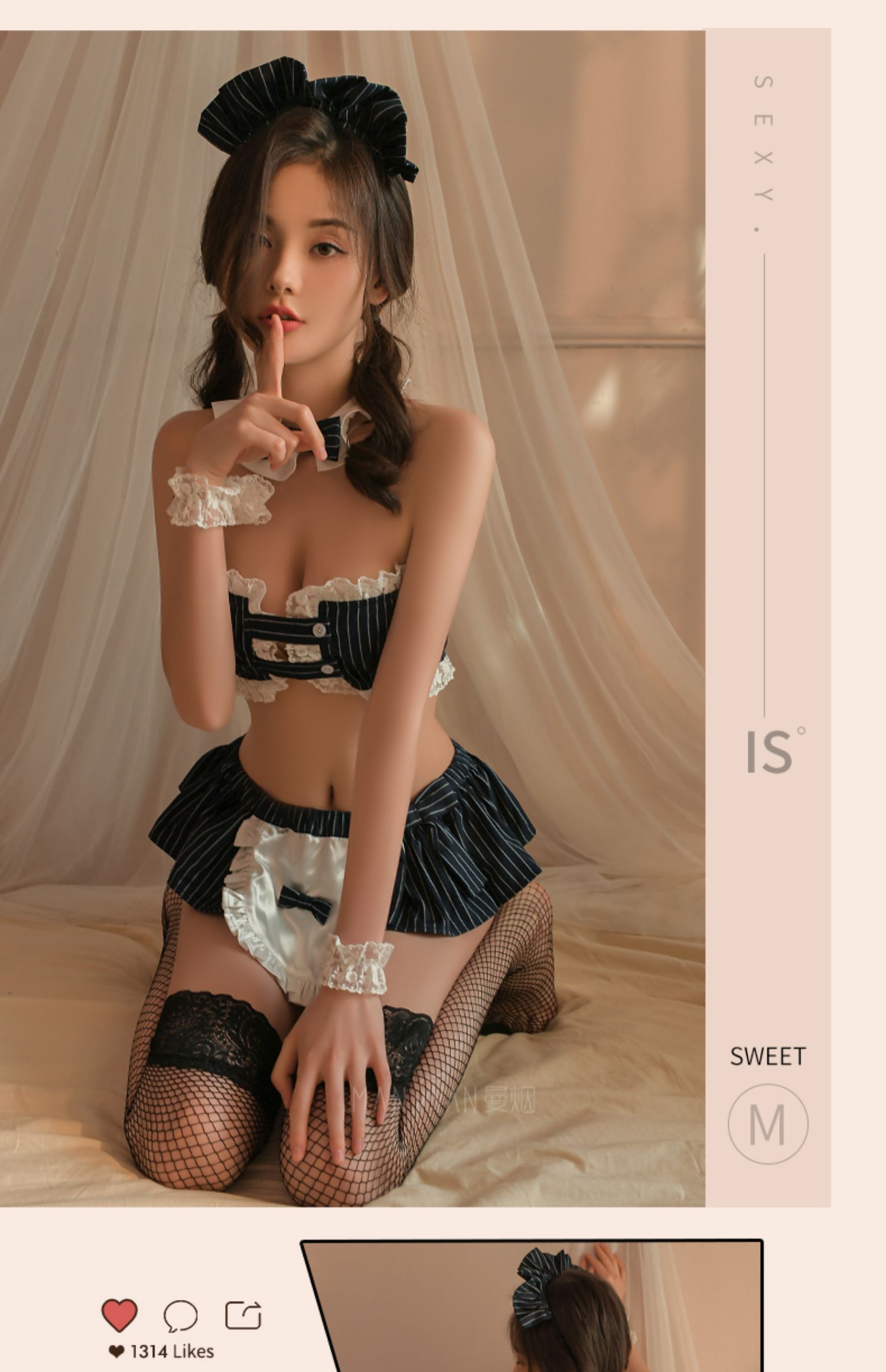 Title 2, Erotic Underwear Sexy Hollowed Out Lace Lace St...