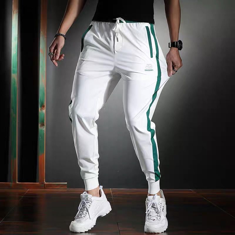 Title 5, Polyester Herren Harem Jogginghose mit Kordel a...