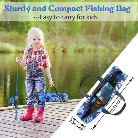 Children and Teenagers Outdoor Fishing Equipment Set