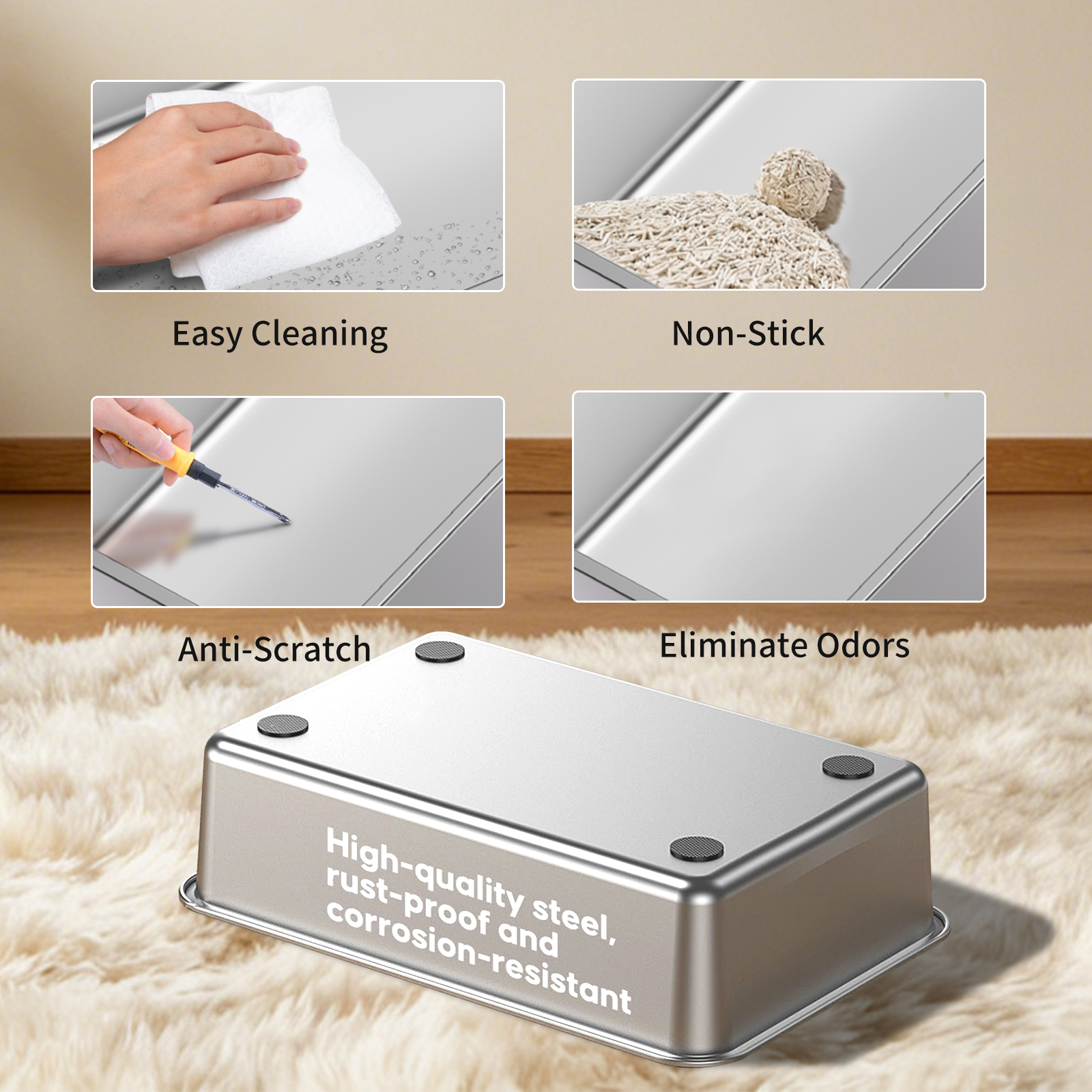 Stainless steel base