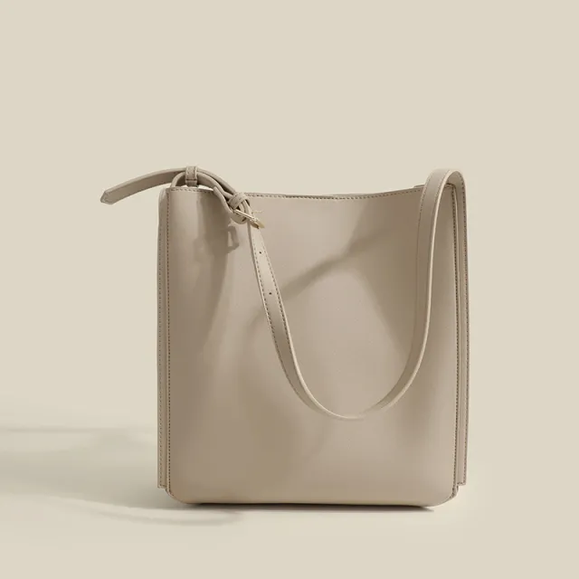Versatile Crossbody Large Capacity Bucket Bag Grey - Shop at LoveMi