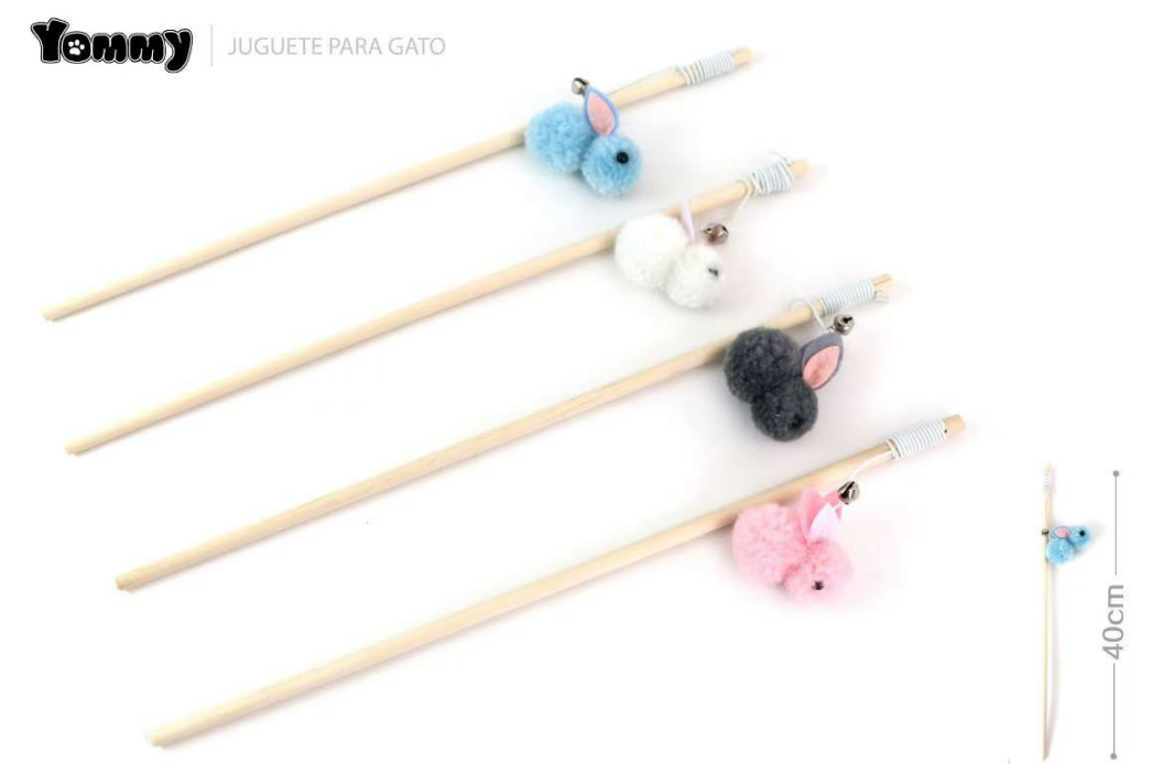 Little Furry Rabbit Cat Teaser