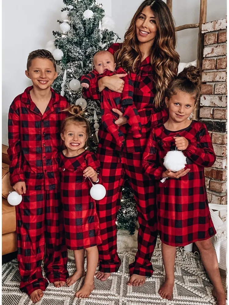 Christmas Parent-child Pajamas Set
