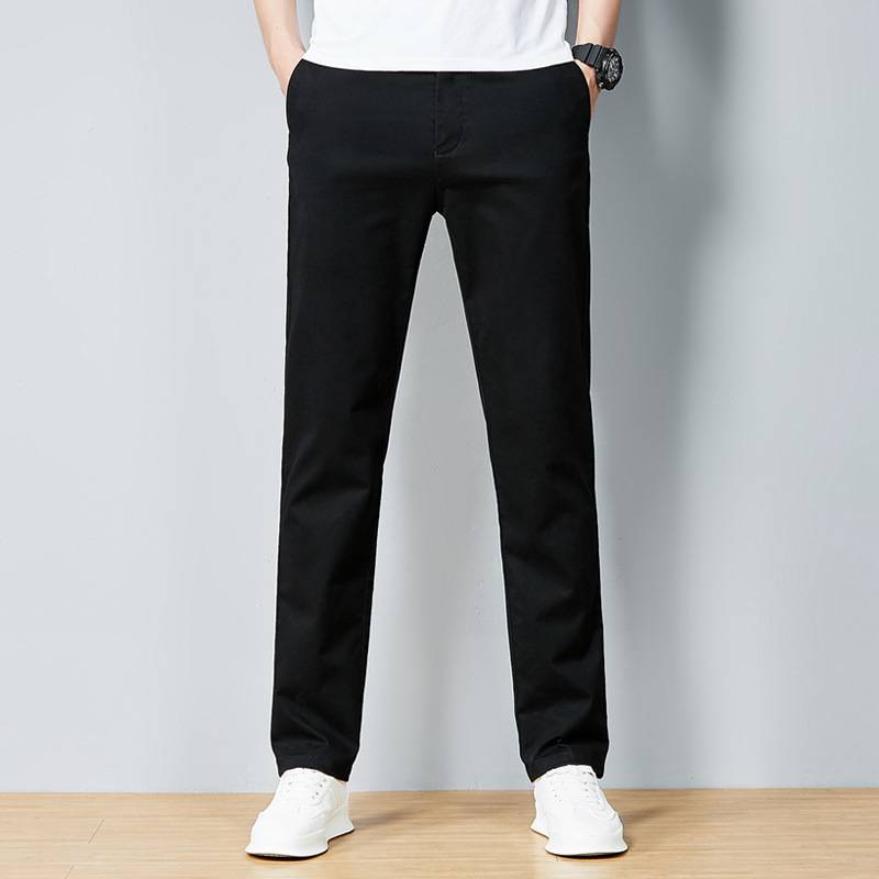 Title 6, Mens Casual Pants Loose Straight Trousers Ice ...