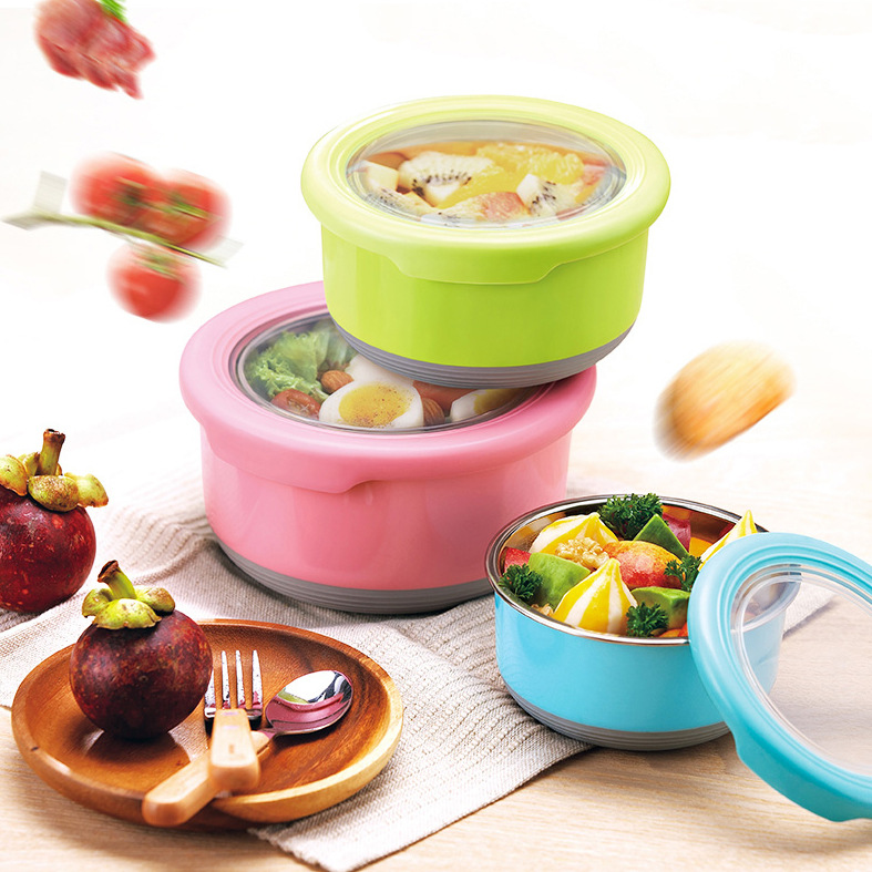 Title 4, Stainless steel lunch box for fresh and healthy...