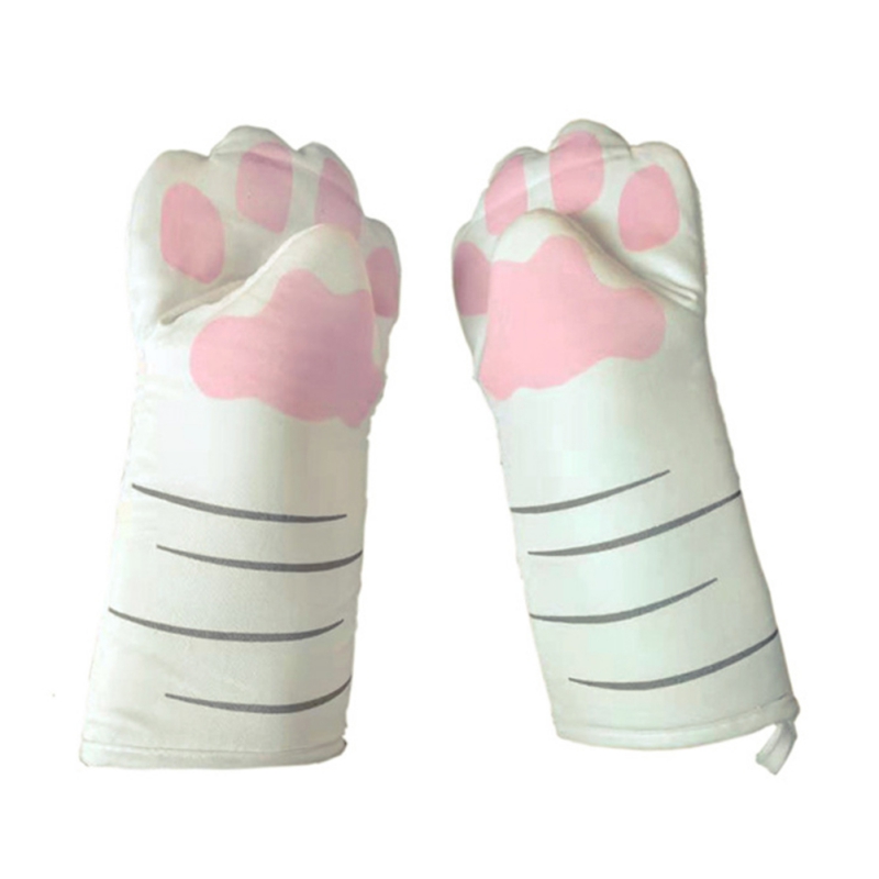 Title 2, Cartoon Cotton Baking Insulated Gloves