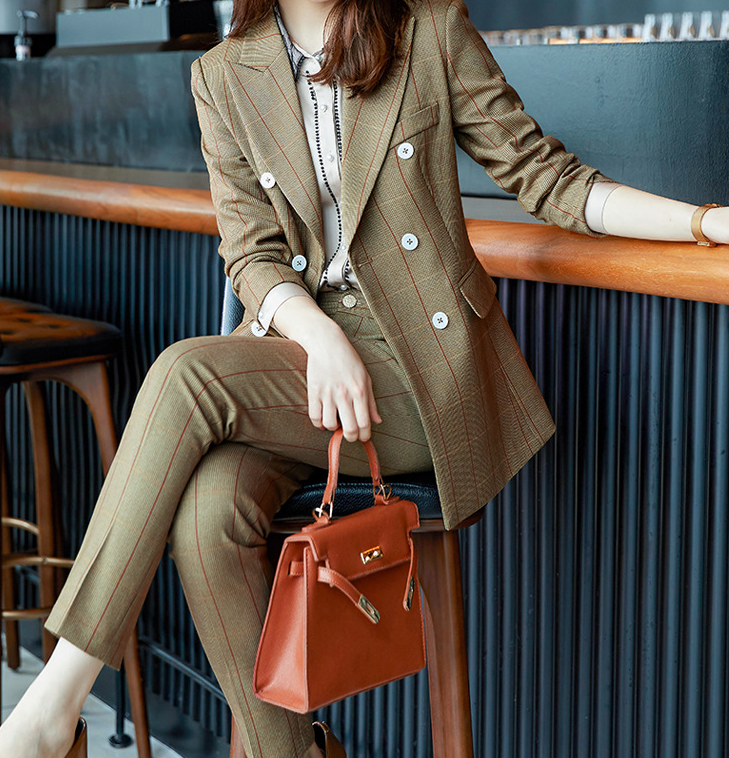 Fashion Temperament Leisure Goddess All-match Clothes Pants Suit