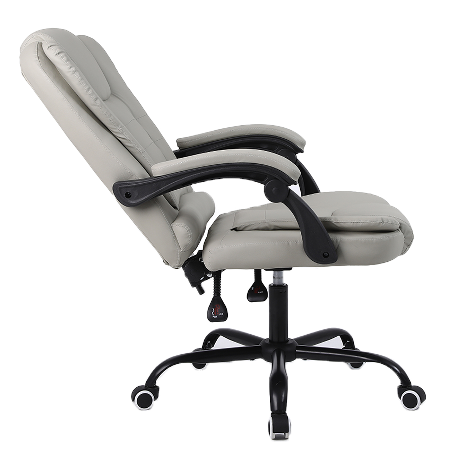 Ergonomic Executive Office Chair,Faux Leather,Adjustable Height 45-55cm — image 11