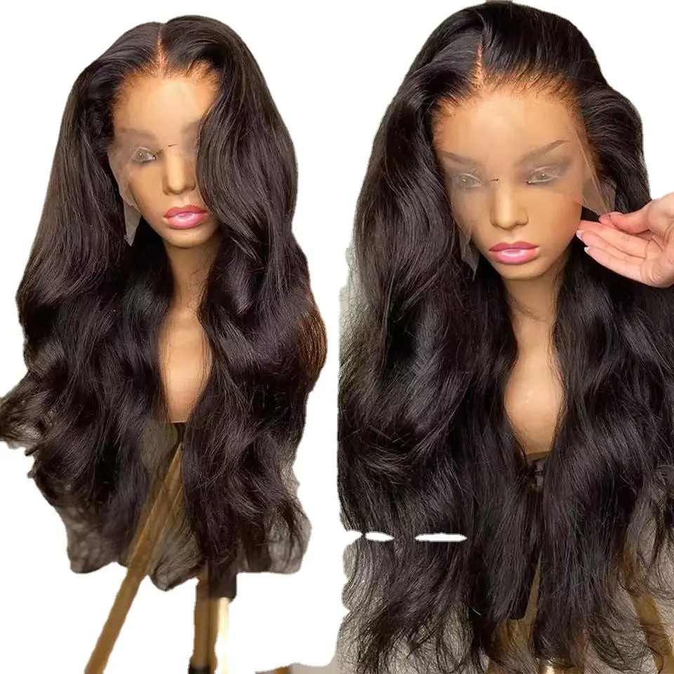 Wig Lace Wigs Chemical Fiber Headgear Front Long Roll