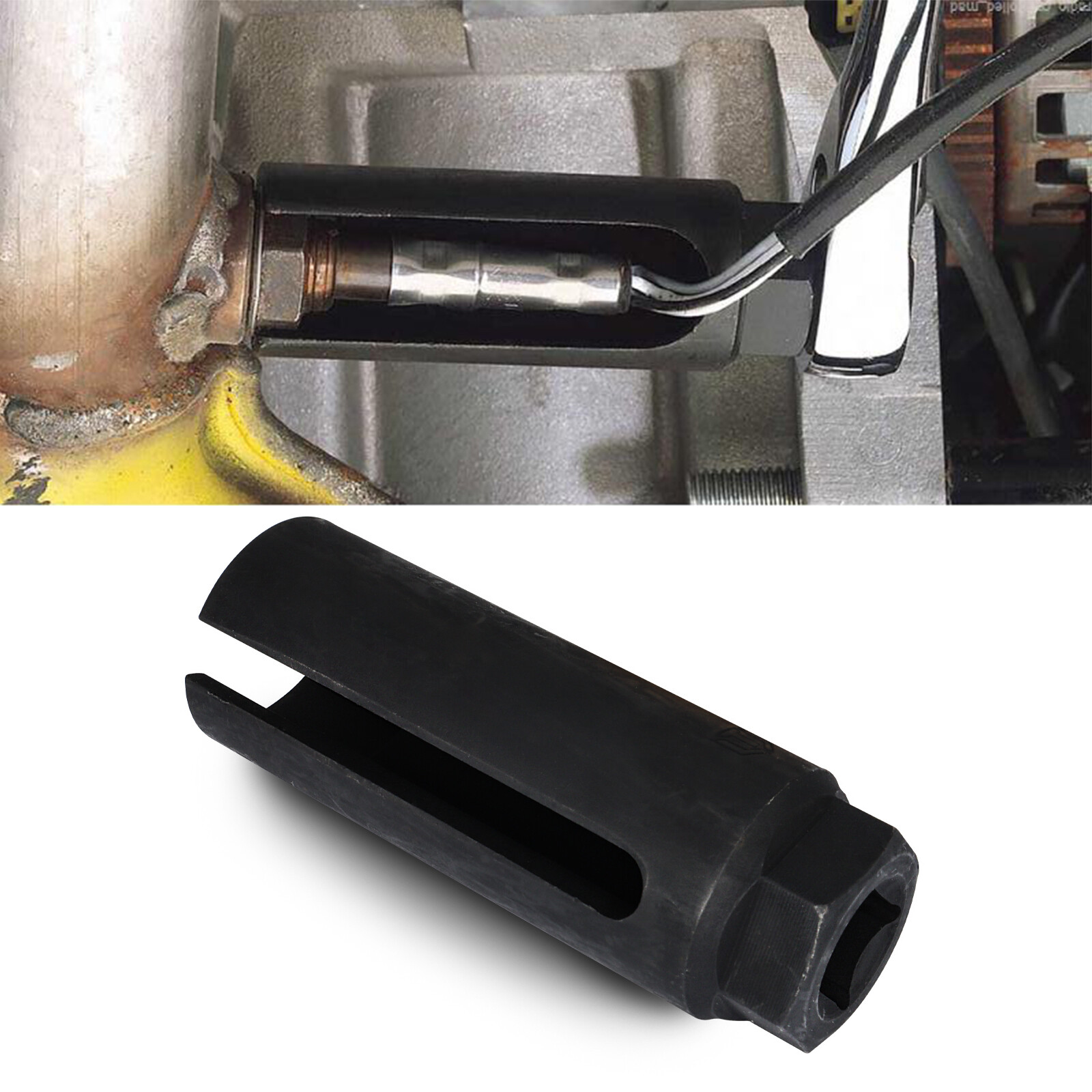 1 2 Drive Car Lambda Oxygen Sensor Open Socket Wrench Removal Hand Tool 22mm UK — image 9
