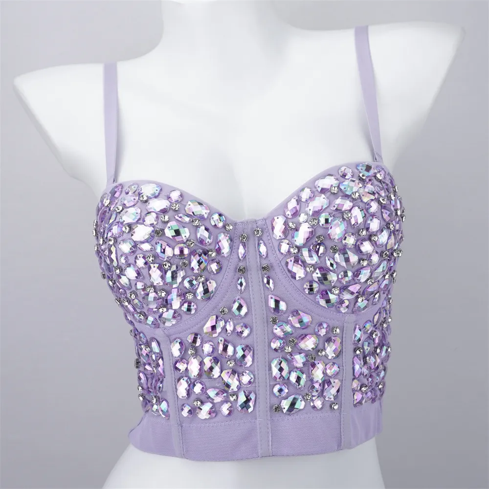 Thorax Nail Bead Bright Diamond Versatile Strap - Purple