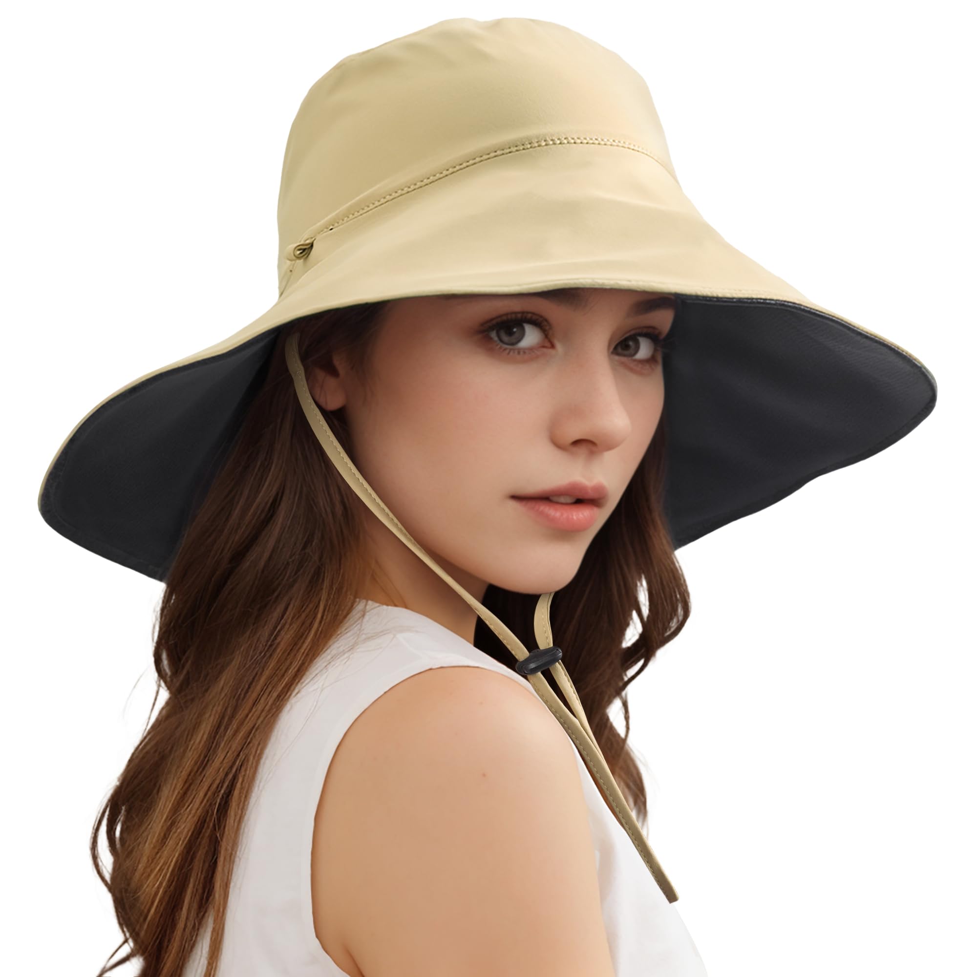 Sun Hat for Men & Women – Wide Brim, Reversible, UV Protection, Outdoor