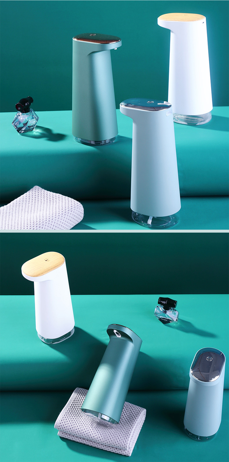 Title 10, New Automatic Soap Dispenser USB Rechargeable F...