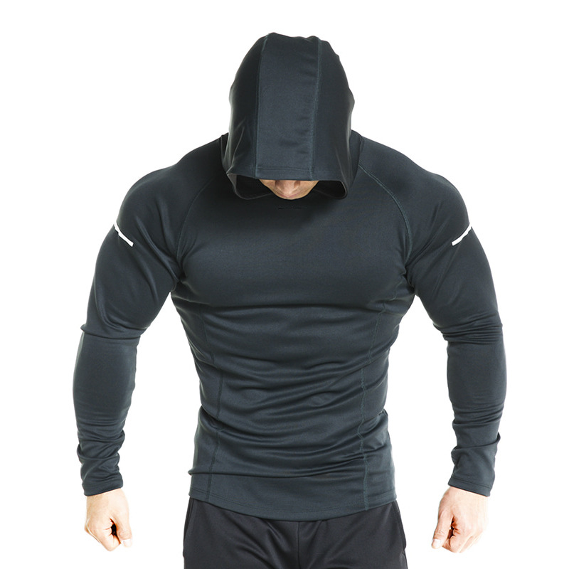 Title 3, Muscle Brothers Long Sleeve Hooded Shirt voor c...