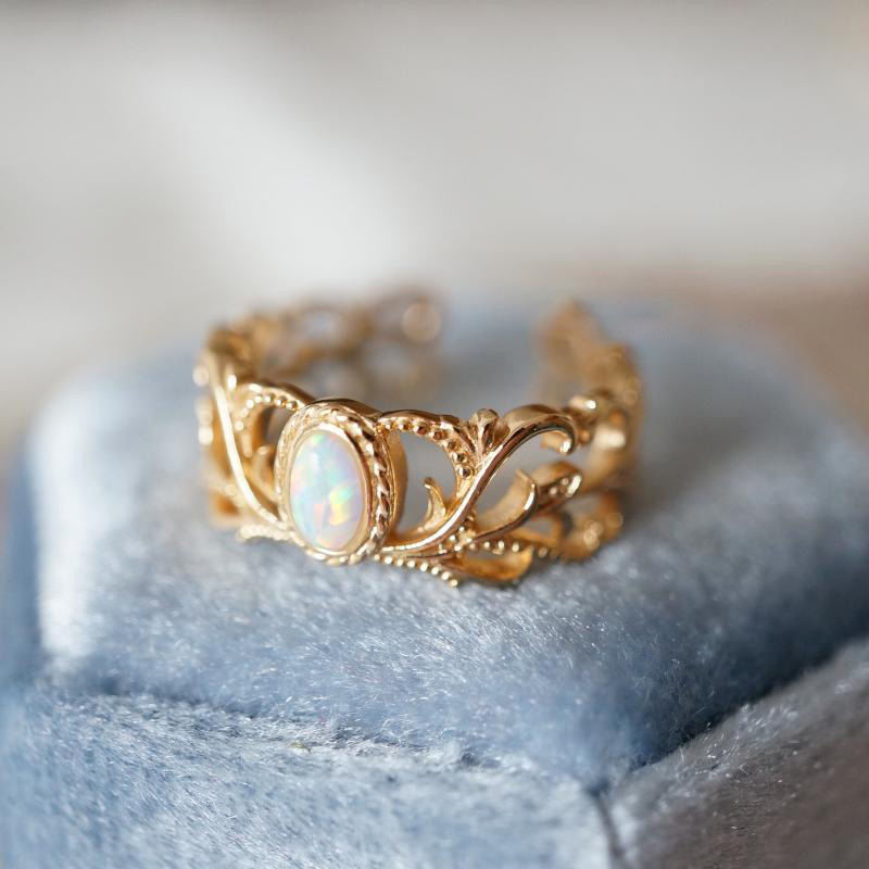 Title 1, Damen Fashion Persönlichkeit Opal Ring