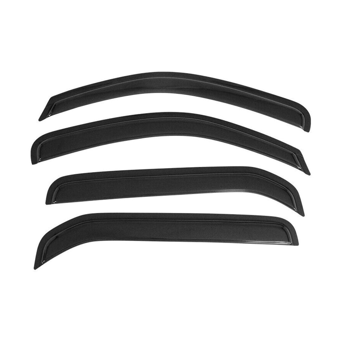 For N Issan 2005-2015 Xterra N50 Window Visors Rain Sun Guard Vent 4 Pieces Set