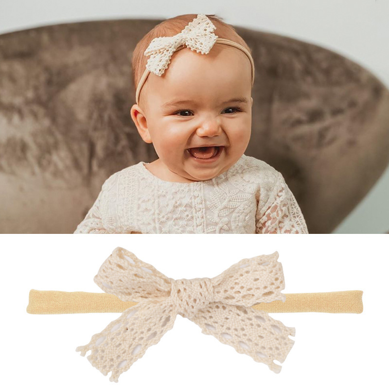 5cotton lace bow