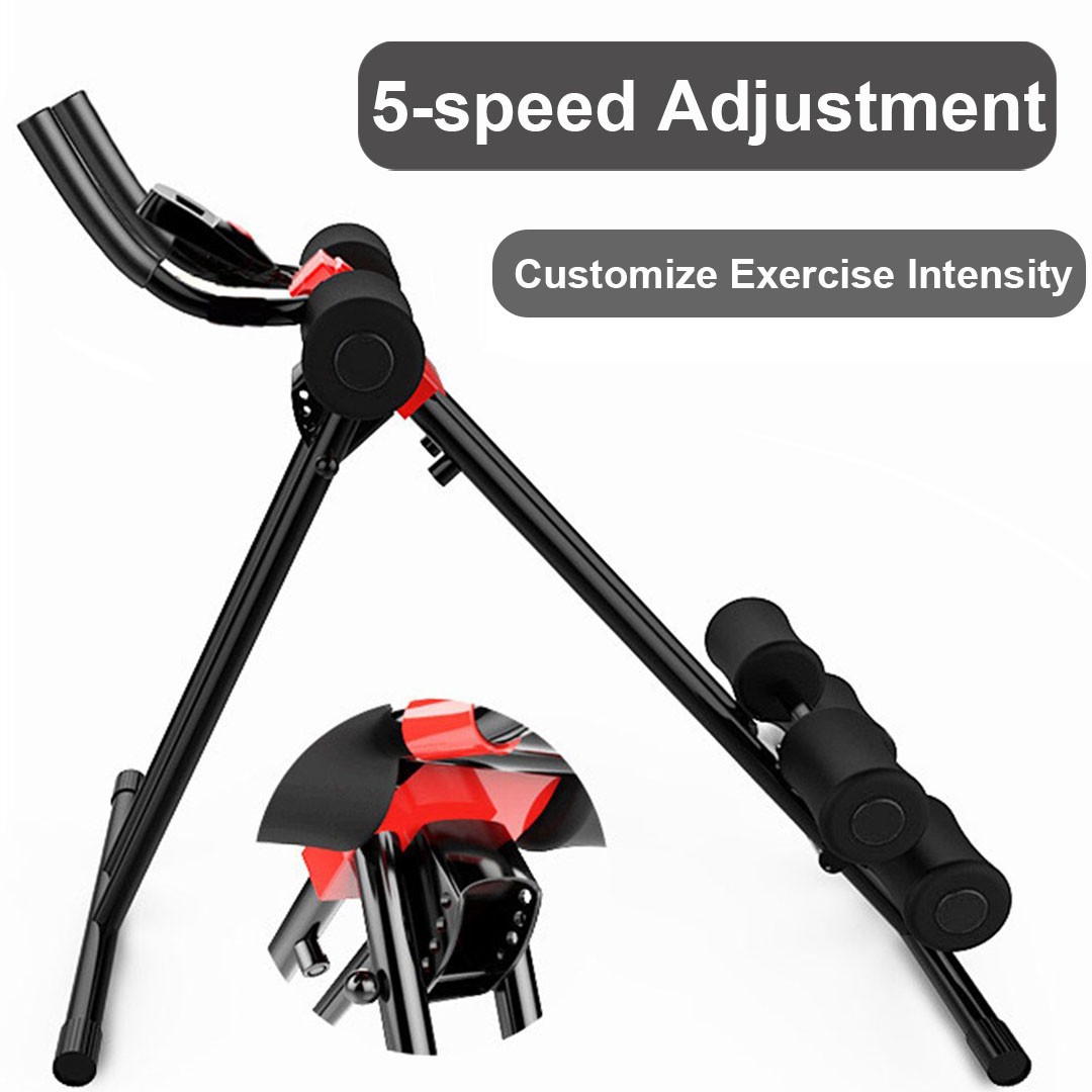 Ab Crunch Machine Abdominal Trainer Plank Glider Home Gym Adjustable — image 2