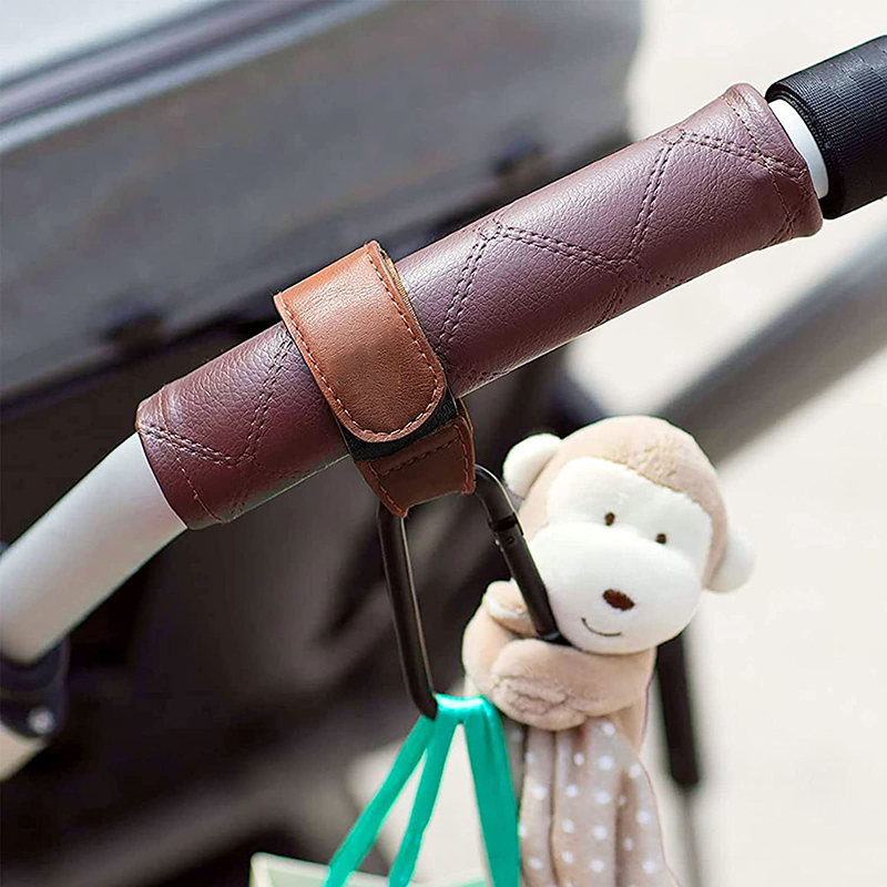 Title 7, Pram Hooks Leather Baby Pushchair Clips Strolle...