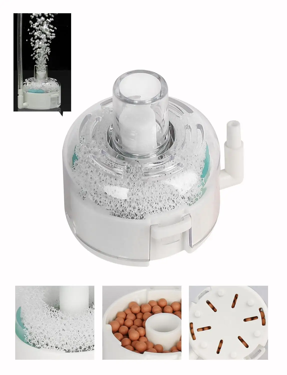 Mini Aquarium Sponge Filter, Small Fish Tank