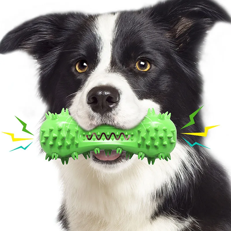 Dog Corn Molar Stick Chew Resistant Toy - Green B