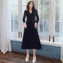 Black Mid Length Style