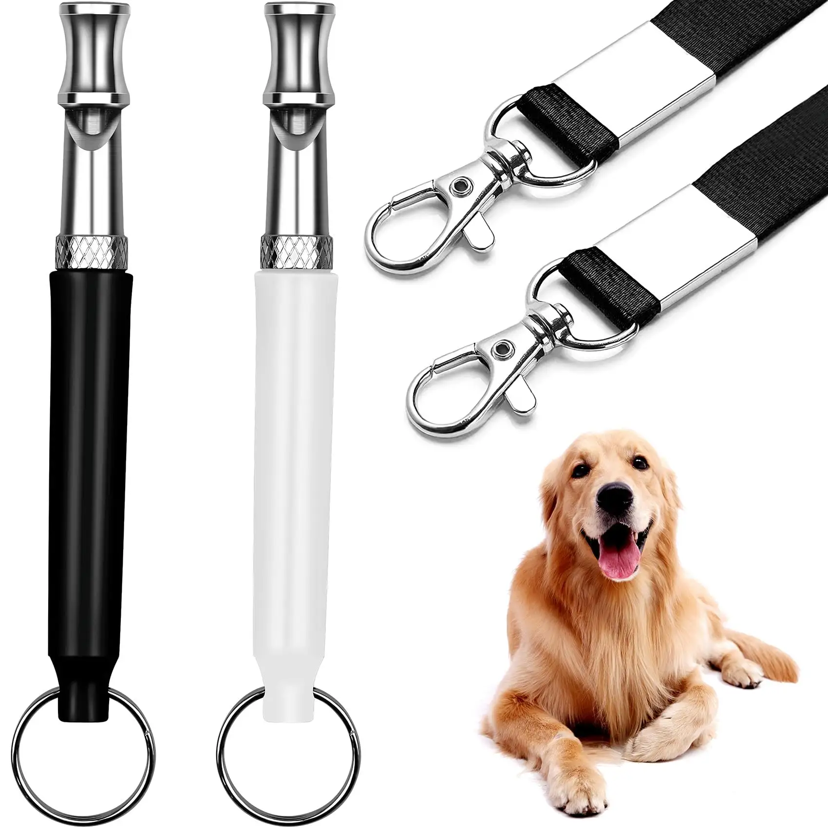 2 Pack Dog Whistle, Whistle To Stop