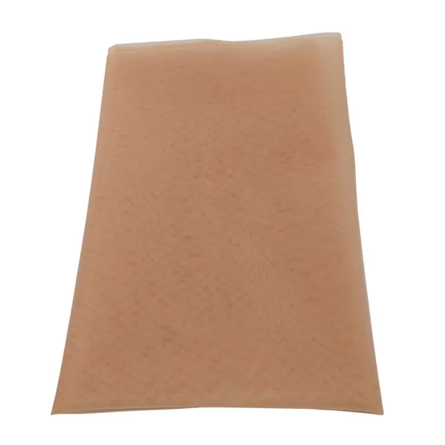 Hand Hook Lace Wig Making Net Bottom Imitating Transparent Nude Color Beige 1Yard - Shop at LoveMi