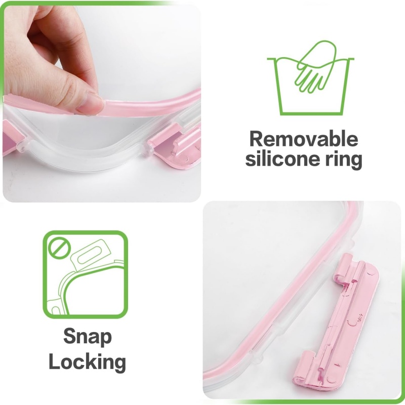 Glass Food Storage Containers With Lids - 5 Airtight — image 6