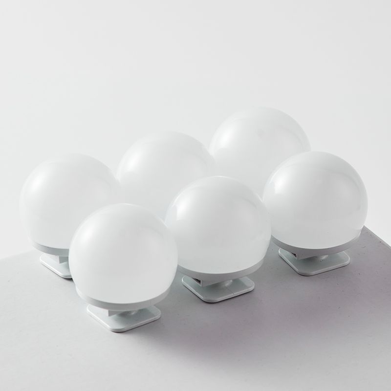 LED Make Up Mirror Light Bulb USB Holly Wood Makeup Light Three-Tone Light Mirror Light Room And Bedroom Decoration Fill Light