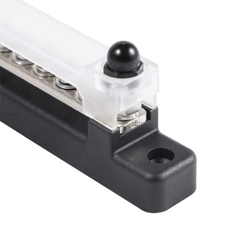12V Distribution Bus Bar Auto Boat Marine Power 6 Way Terminal Block — image 2